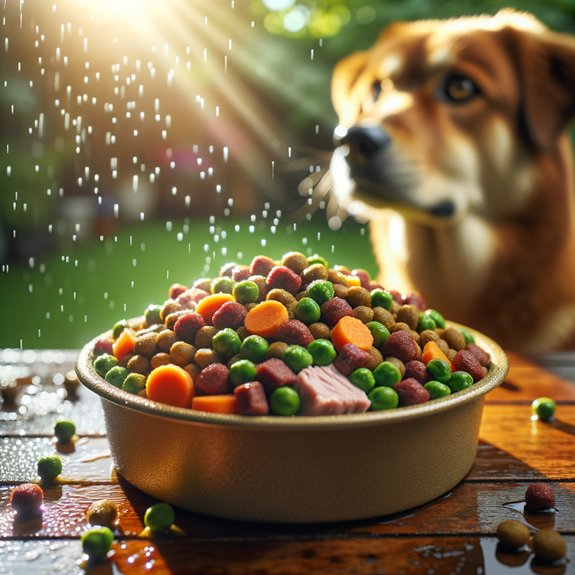 in wet dog food