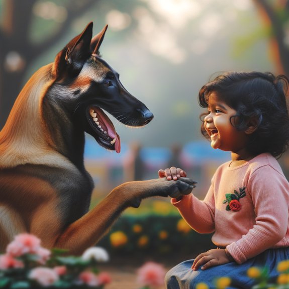 Teach your Belgian Malinois to shake hands