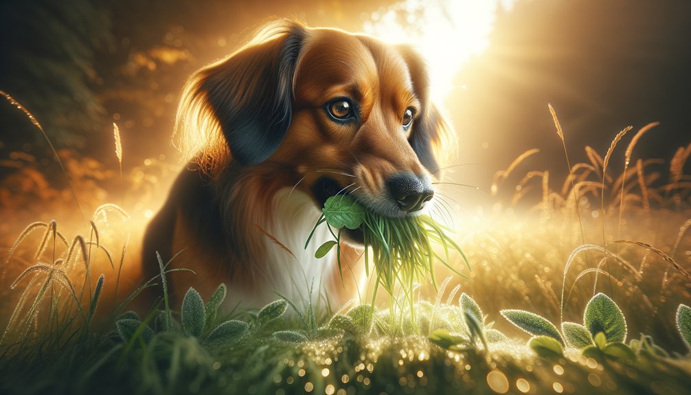 Canine Mystery: Grass Eating & Vomiting