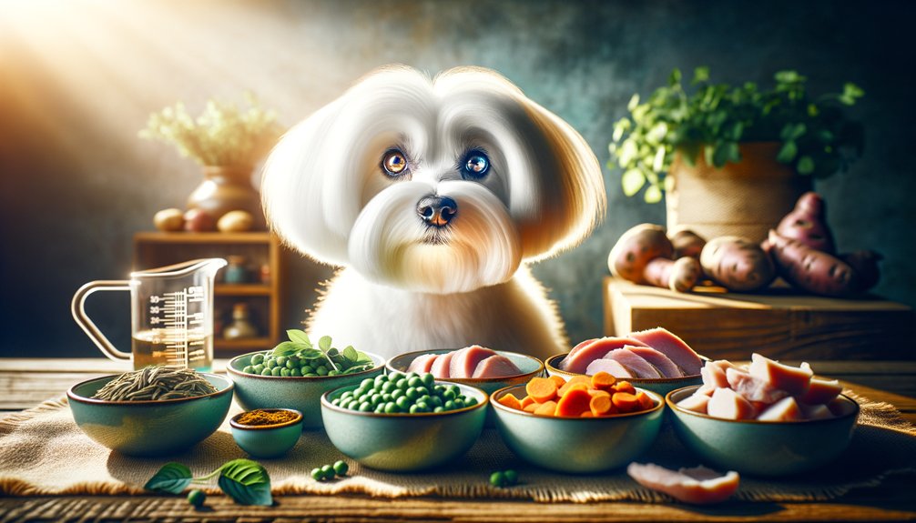 You are currently viewing <nav class="cff-breadcrumb" aria-label="breadcrumb"><ol  ="https://schema.org/BreadcrumbList"><li ="itemListElement"  ="https://schema.org/ListItem">
            <a ="item" href="https://dogfoodfirst.com/"><span ="name">Home</span></a>
            <meta ="position" content="1"/>
         </li><span class="delimiter">›</span><li ="itemListElement"  ="https://schema.org/ListItem">
                            <a ="item" href="https://dogfoodfirst.com/dog-common-questions/"><span ="name">Dog Common Questions</span></a>
                            <meta ="position" content="2"/>
                         </li><span class="delimiter">›</span><li ="itemListElement"  ="https://schema.org/ListItem" class="active">
            <span ="name">Unlocking Maltese Nutrition: A Breed-Specific Guide</span>
            <meta ="position" content="3"/>
         </li></ol></nav><h1 class="entry-title">Unlocking Maltese Nutrition: A Breed-Specific Guide</h1>